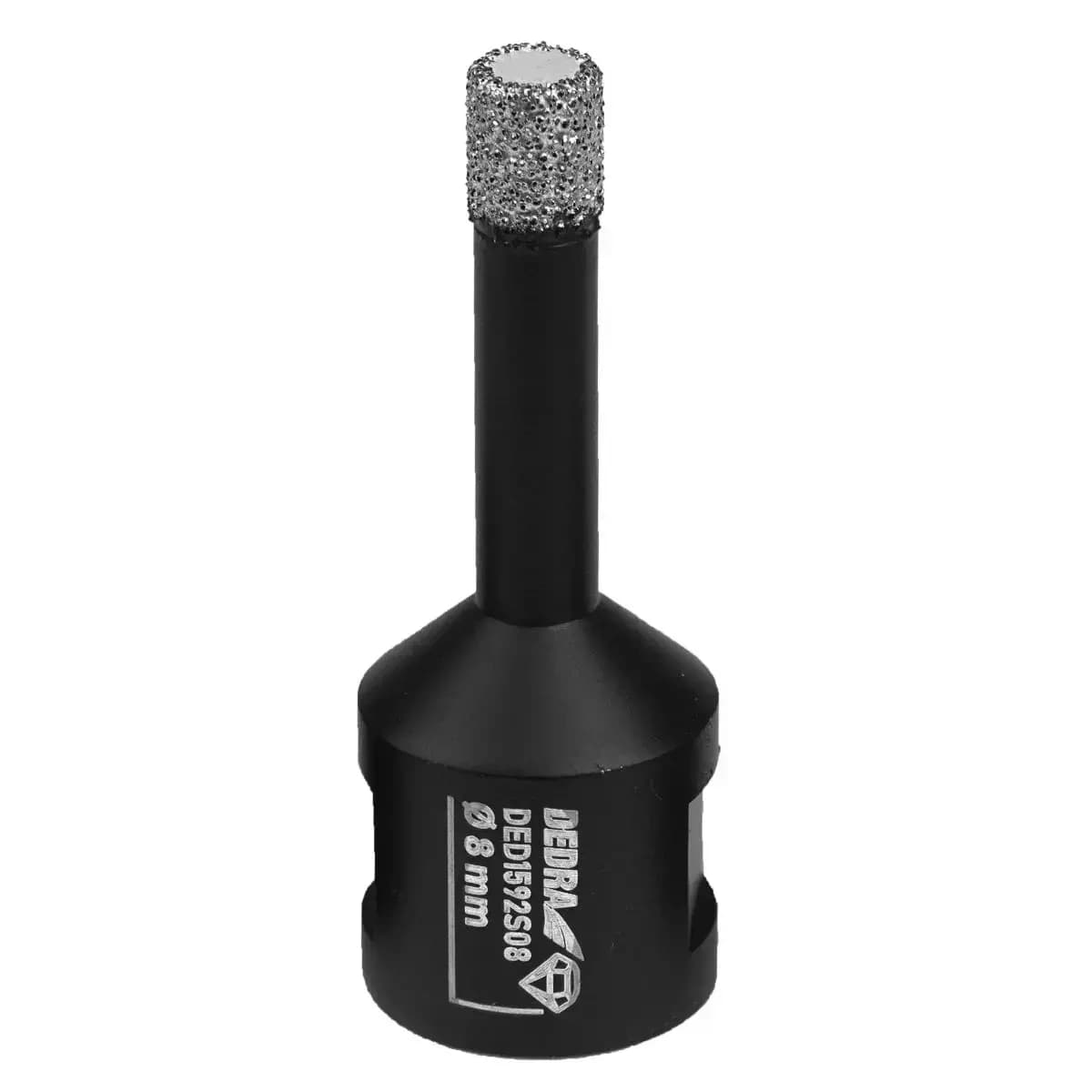Korunka diamantová priemer 8mm pre otvory do betónu, kameňa, keramiky (DED1592S08)