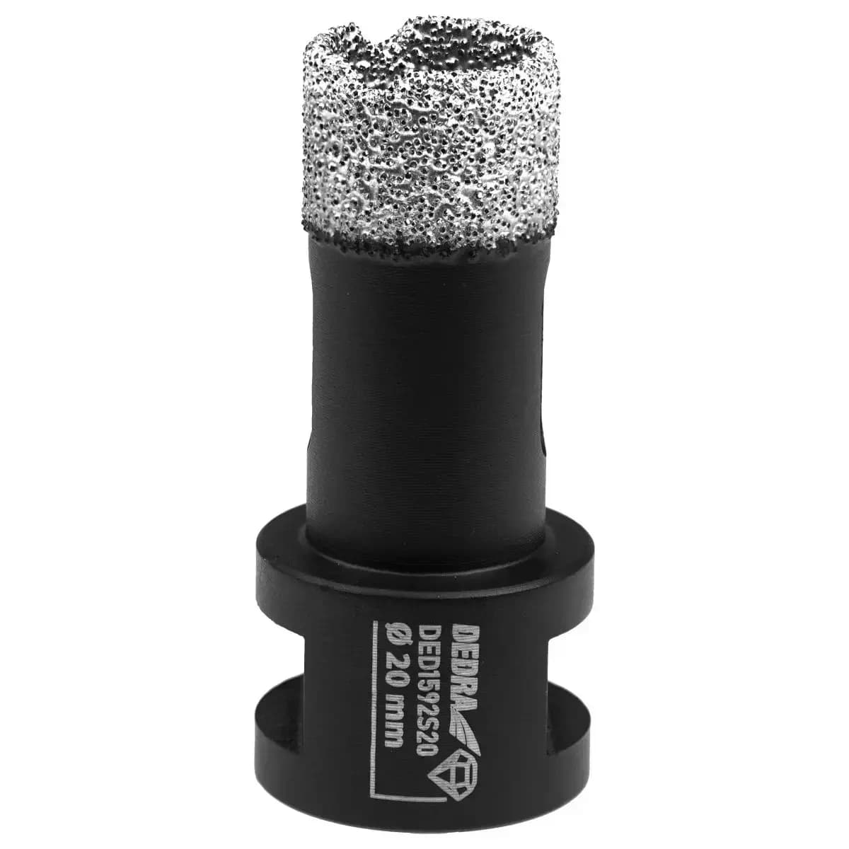 Korunka diamantová priemer 20mm pre otvory do betónu, kameňa, keramiky (DED1592S20)