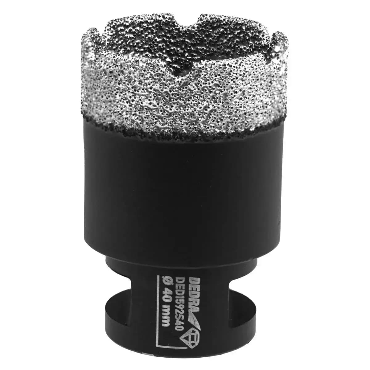 Korunka diamantová priemer 40mm pre otvory do betónu, kameňa, keramiky (DED1592S40)