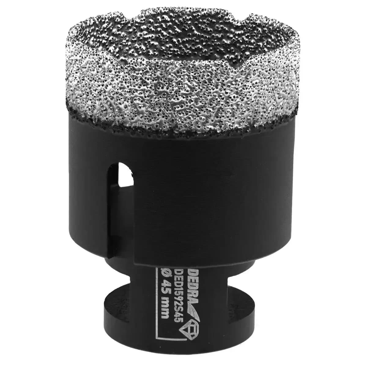 Korunka diamantová priemer 45mm pre otvory do betónu, kameňa, keramiky (DED1592S45)