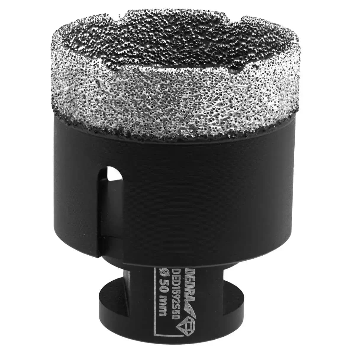 Korunka diamantová priemer 50mm pre otvory do betónu, kameňa, keramiky (DED1592S50)