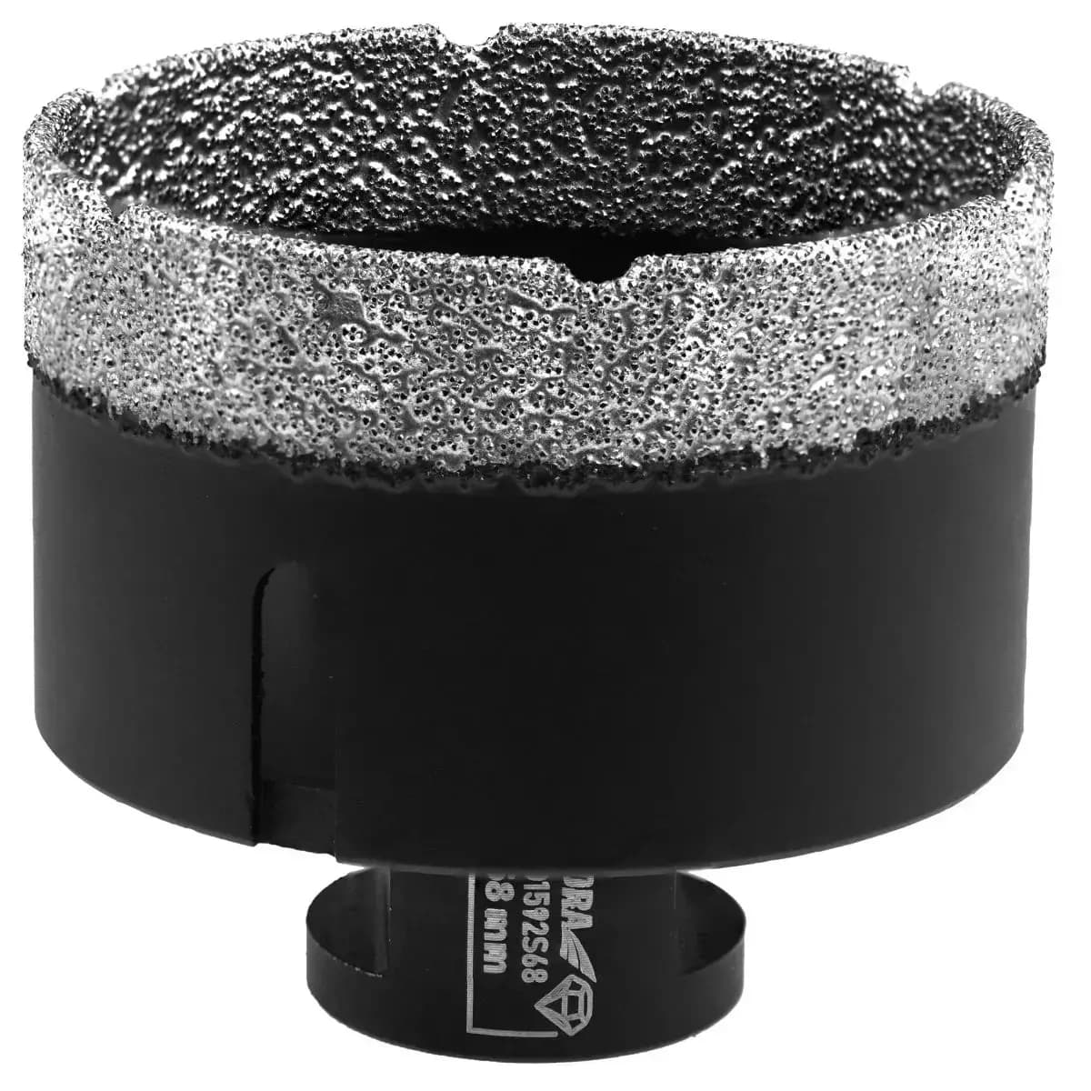 Korunka diamantová priemer 68mm pre otvory do betónu, kameňa, keramiky (DED1592S68)