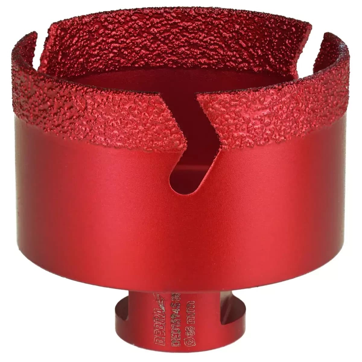 Korunka diamantová priemer 68mm pre otvory do betónu, kameňa, keramiky (DED1594S68)