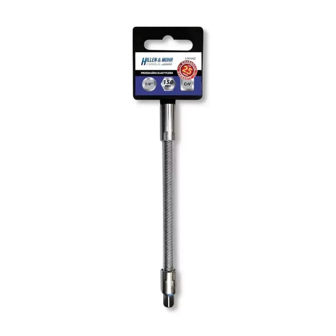 Nadstavec pružný 1/4" dĺžka 150 mm s držiakom