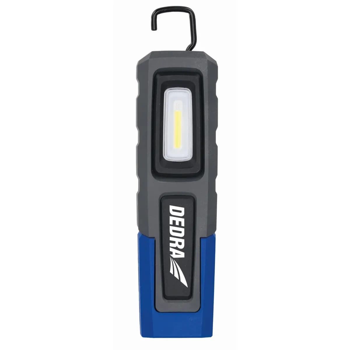 Baterka COB LED + SMD LED + UV, 400lm, háčik, magnet