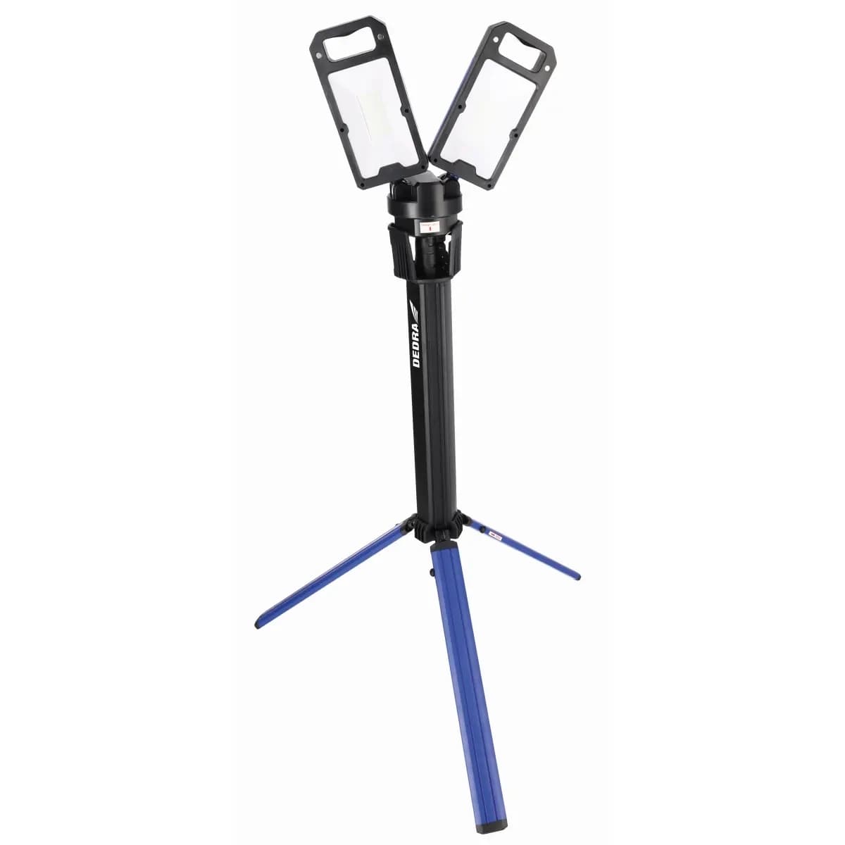 Skladacia dvojitá LED lampa 5000lm, stojan, dve farby