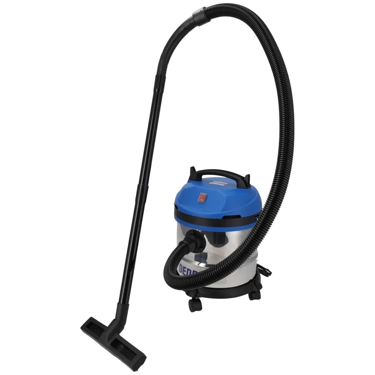 Dielenský vysávač pre vysávanie na sucho-mokro, motor 1200W, sanie 31 litrov/sek., obsah nádoby 20L, podtlak 9,3kPa. Súčasť balenia:skladaný filter, špongiový filter pre vysávanie na mokro, papierový