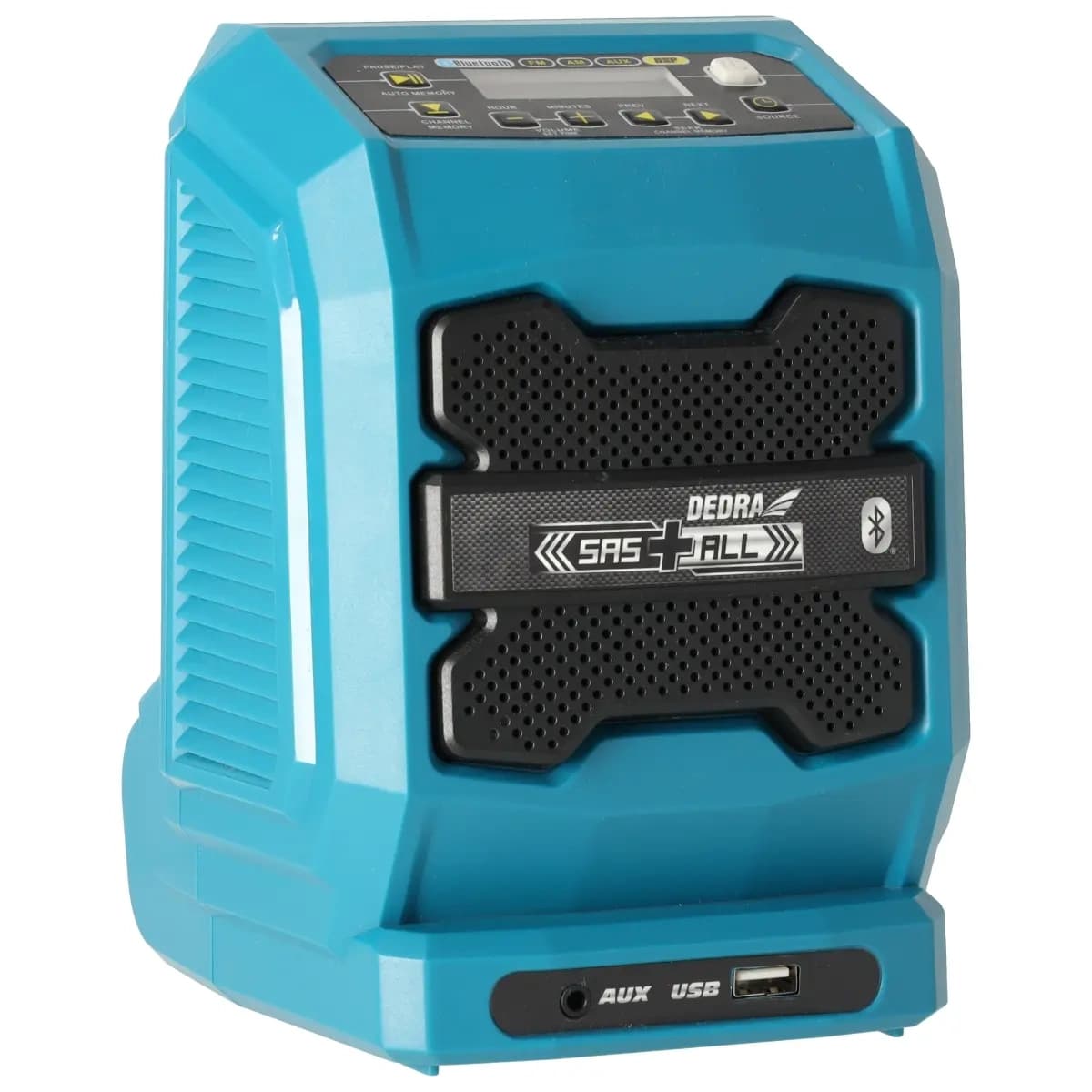 Akumulátorové Bluetooth rádio, USB port 18V
