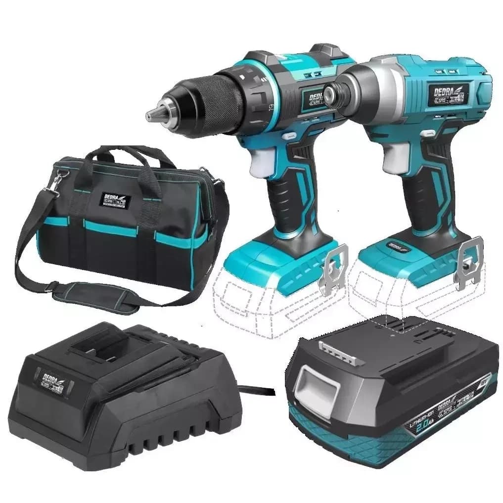 Súprava Dedra SAS+ALL DED7041+DED7045+DED7032 + DED7038+DED7001