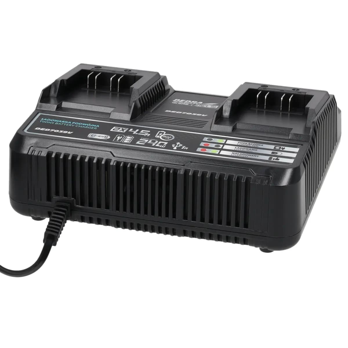 Dvojitá nabíjačka 2 x 4,5A 18V