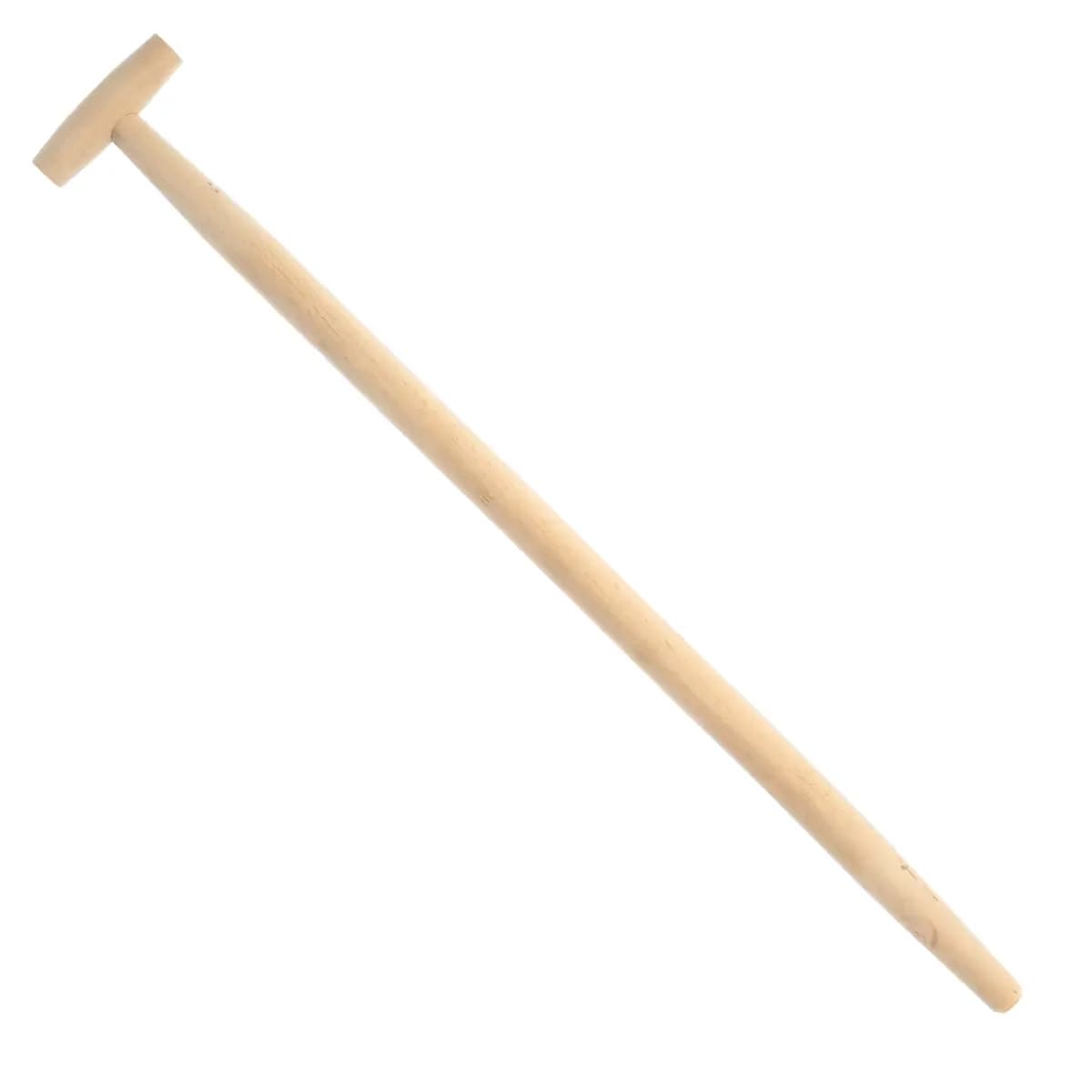 Drevená „T“ násada na rýľ, dĺžka 90cm, priemer 36mm
