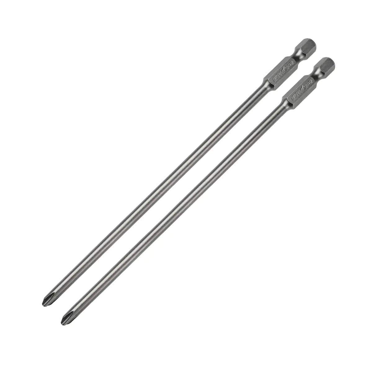 Skrutkovacie bity okrúhle Phillips PH2x155 mm, 2 ks blister #DED7158