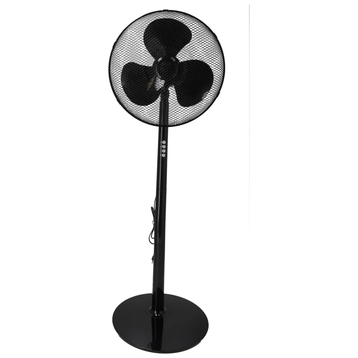 Stojanový ventilátor 16", čierny 40W