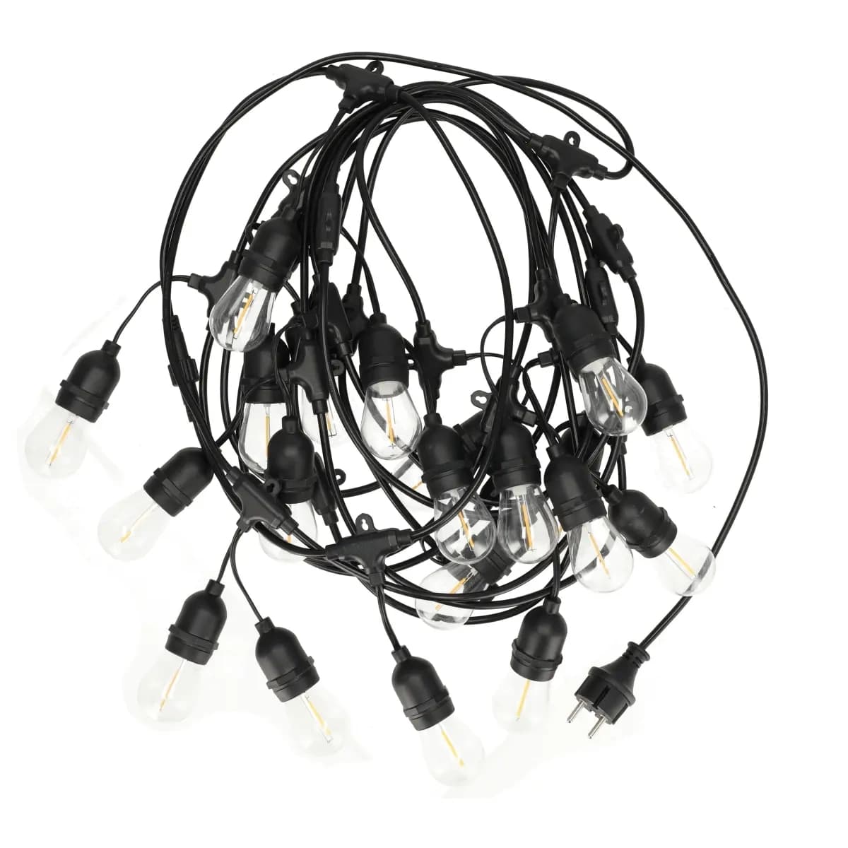 Záhradná girlanda 5m, 10 LED žiaroviek, 220V