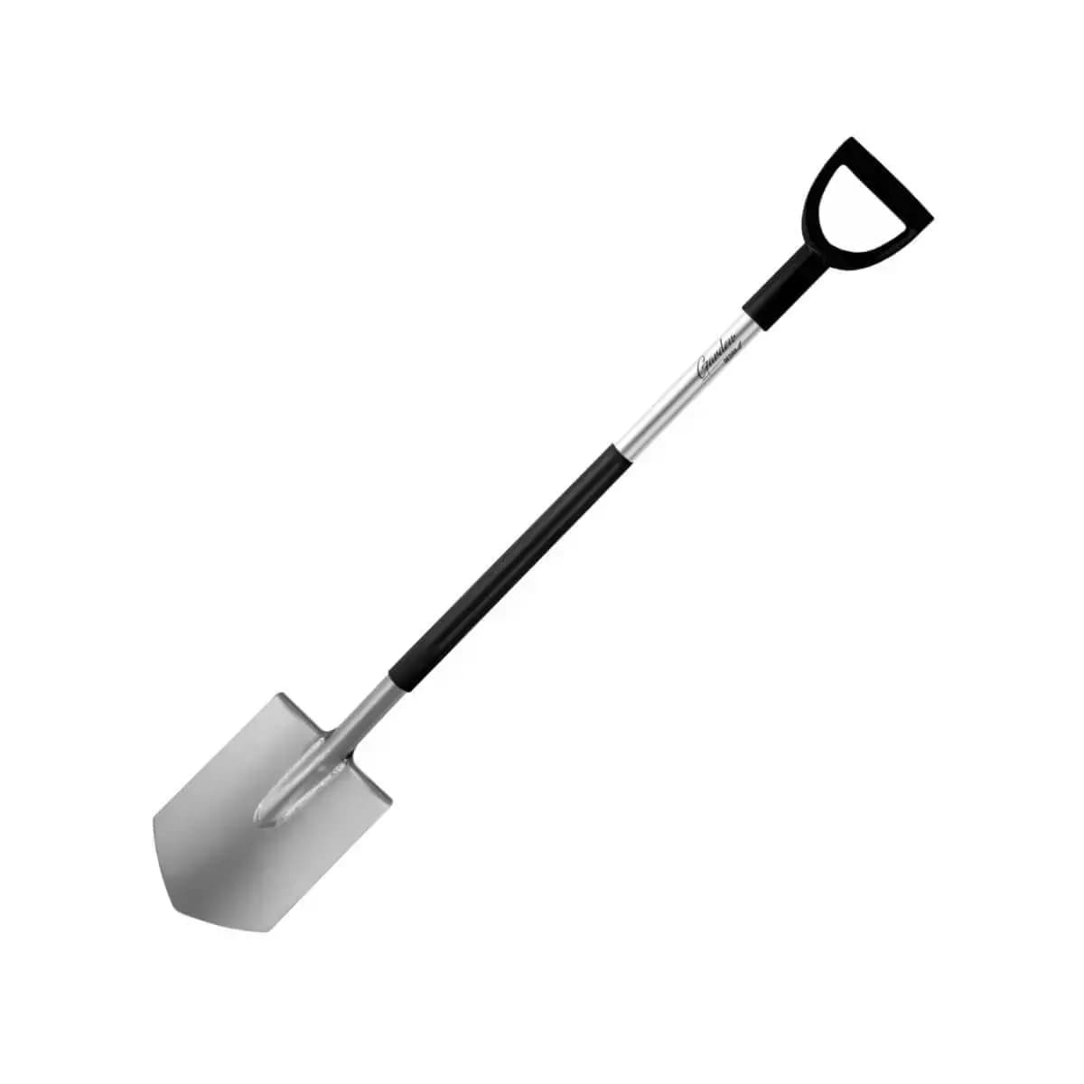 Ostrý rýľ s kovovou násadou, plastová rúčka typu D 122cm