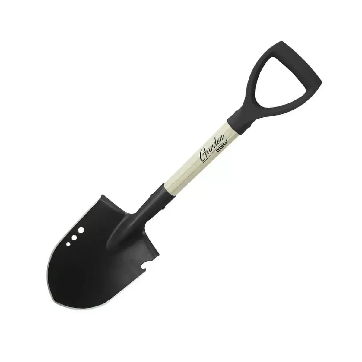 Mini krátka lopata, drevená násada, dĺžka 68cm