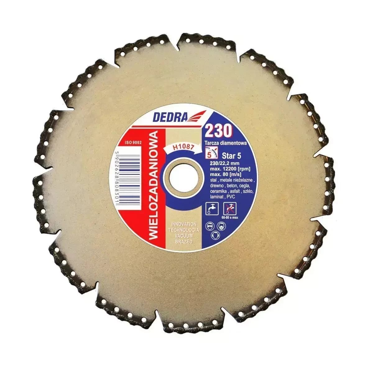 Diamantový rezný kotúč 125mm/22,2 Five Star