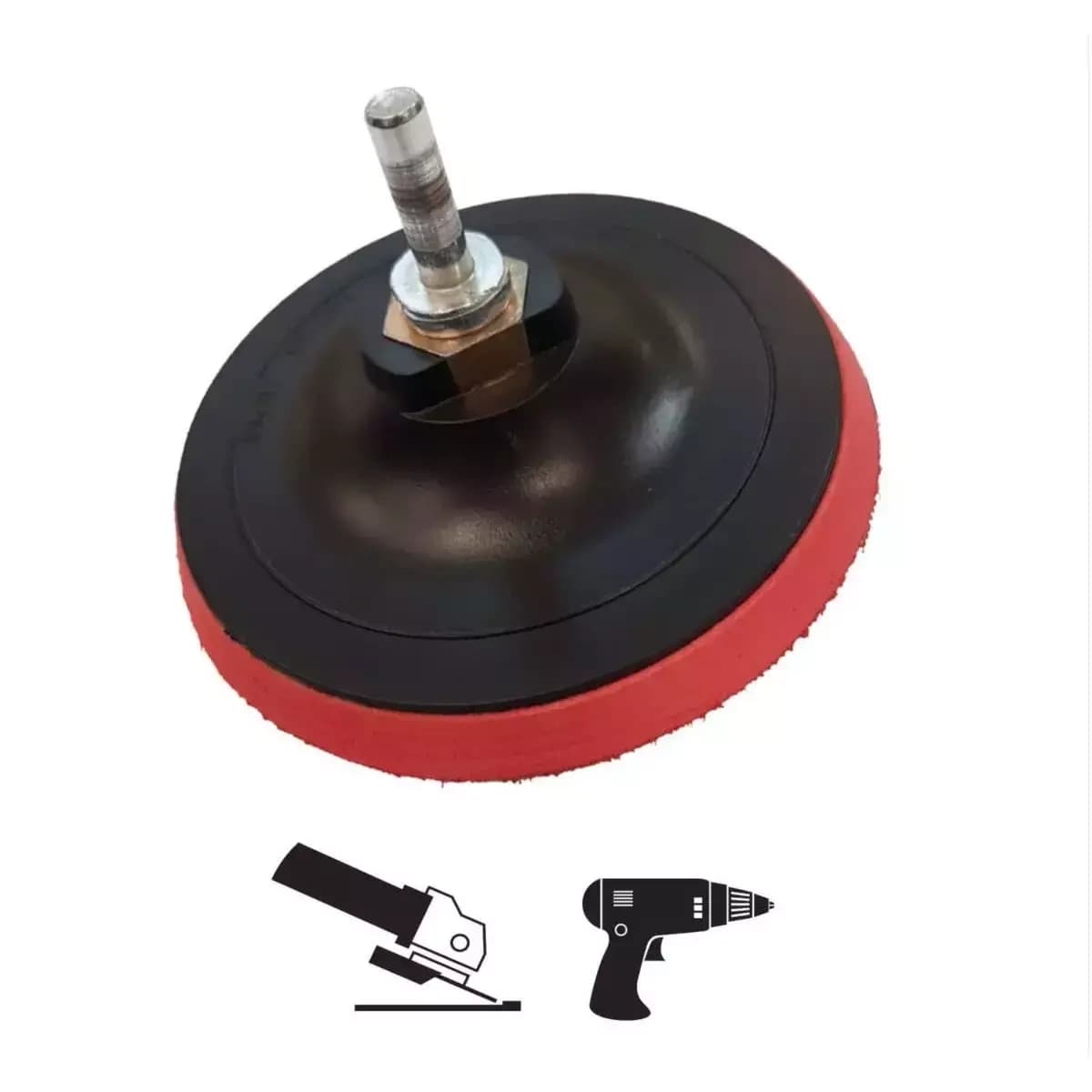 Kotúč unášací pre leštiace diamantové kotúče závit M14 priemer 100mm + kolík pre vŕtačku