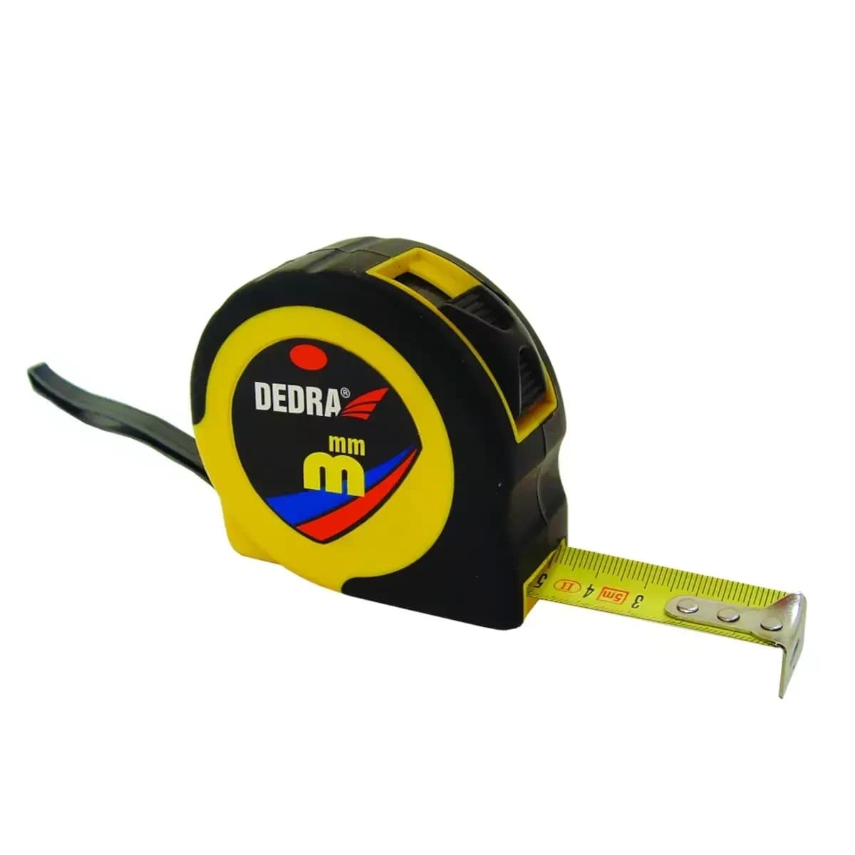 Meter 2 m , šírka 16mm pogumované, stop tlačítko