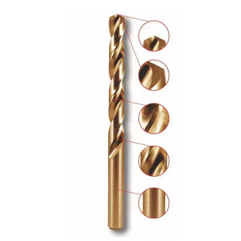 Kobaltový vrták do kovu 3,0x61 mm, HSS, DIN 338, 1 ks