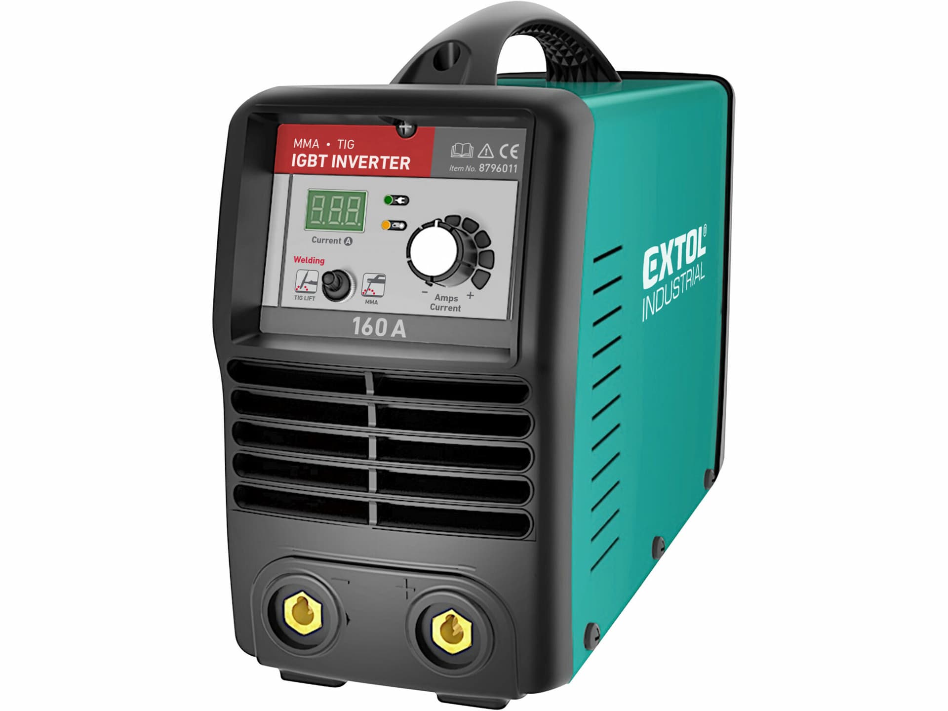 Invertor zvárací 10-160A, príkon 5,2kW, 62V, MMA a TIG